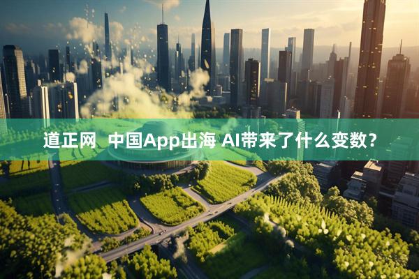 道正网  中国App出海 AI带来了什么变数？